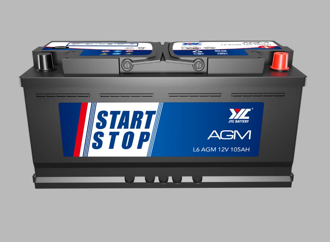 بطارية JYC L6 AGM 12V 105Ah