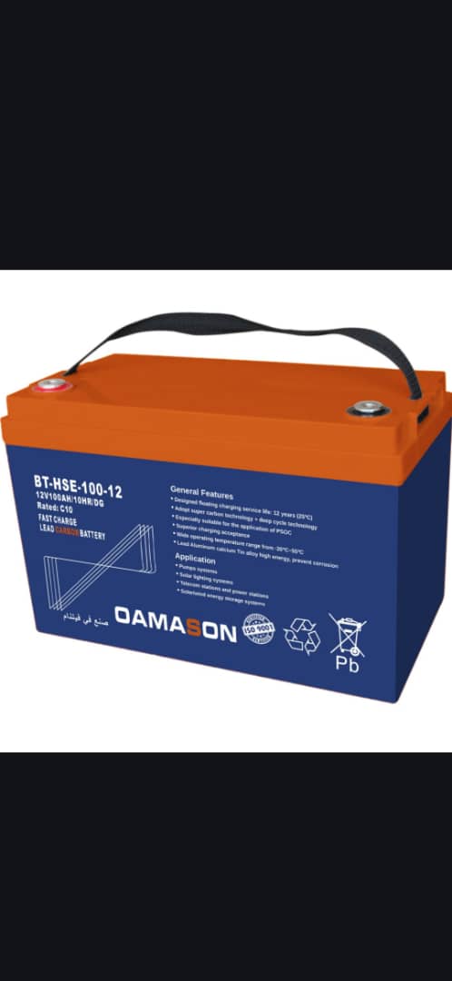 بطارية DAMASON BT-HSE-100-12