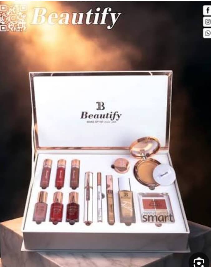 مجموعة مكياج بيوتيفاي – مجموعة كاملة متكاملة (Beautify Makeup Kit)